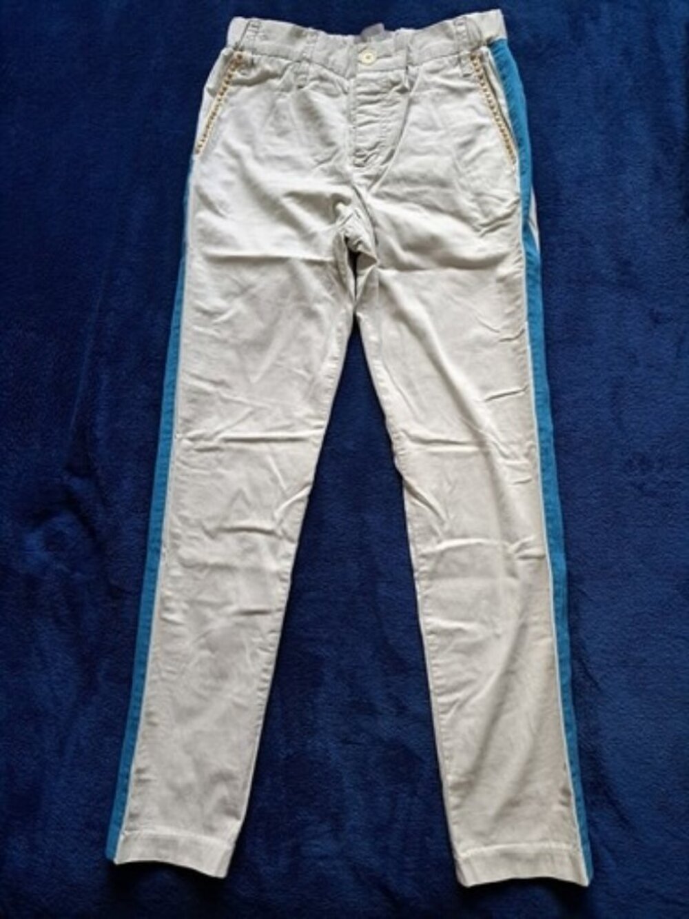 Zadig & Voltaire Pomelo Blue Side Studded Pants